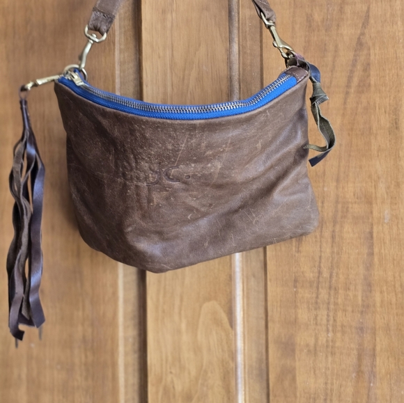 Rebychandbags Leather and Textule shoulder bag - Picture 4 of 8